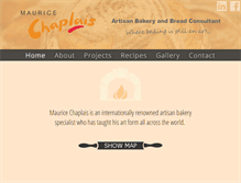 Tablet Screenshot of chaplais.com
